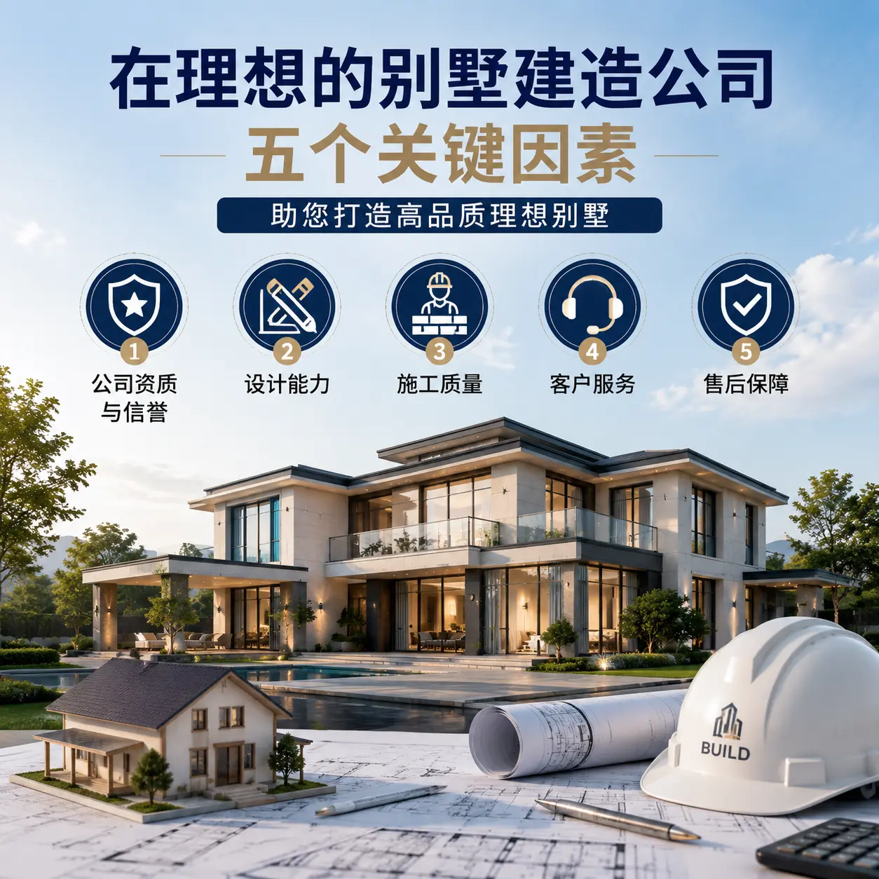 在 纳雍 找到理想别墅建造公司的五个关键因素
