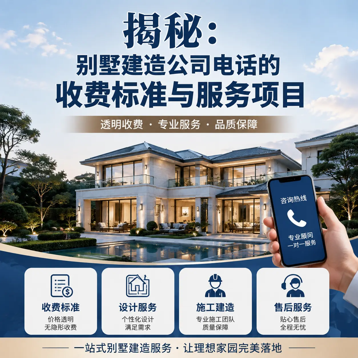 揭秘：纳雍别墅建造公司电话的收费标准与服务项目