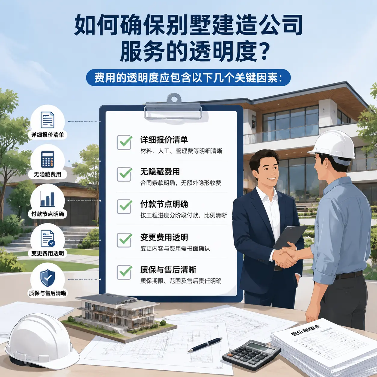 在 纳雍 如何确保别墅建造公司服务的透明度?