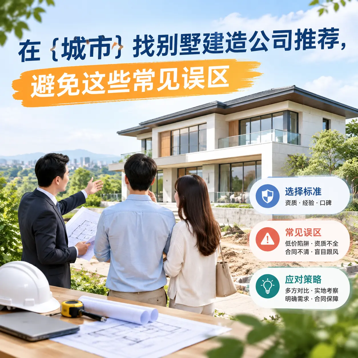 在 纳雍 找别墅建造公司推荐，避免这些常见误区