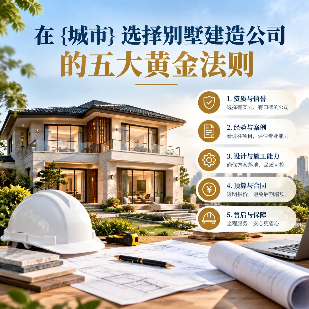 在 纳雍 选择别墅建造公司的五大黄金法则