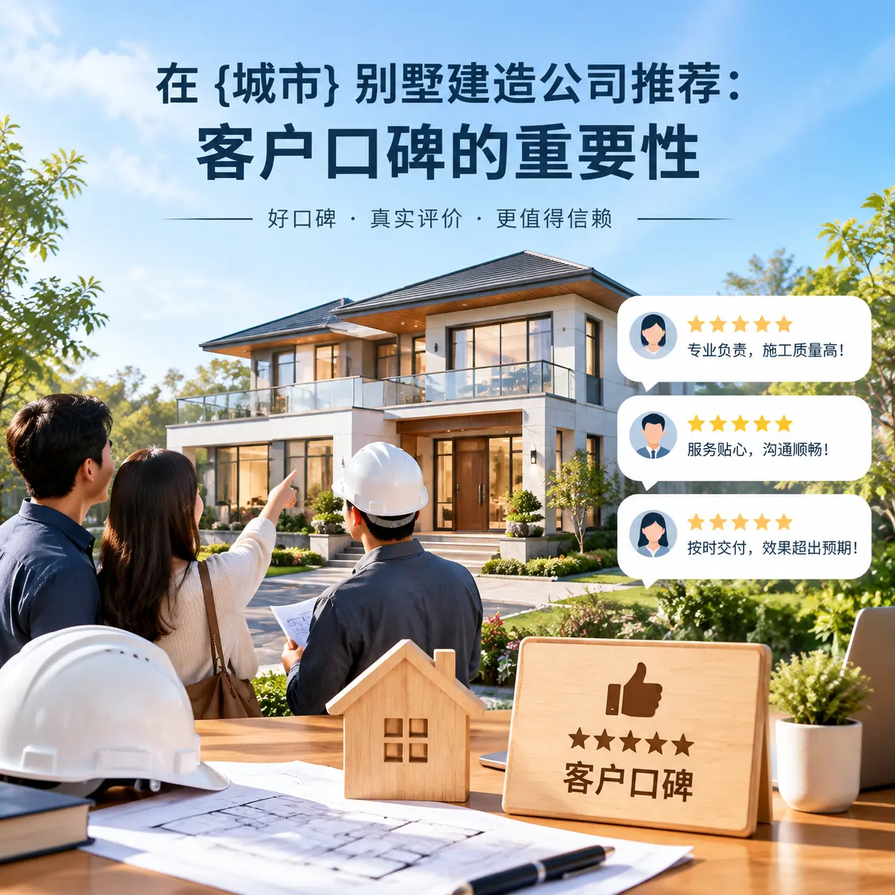 在 纳雍 别墅建造公司推荐:客户口碑的重要性