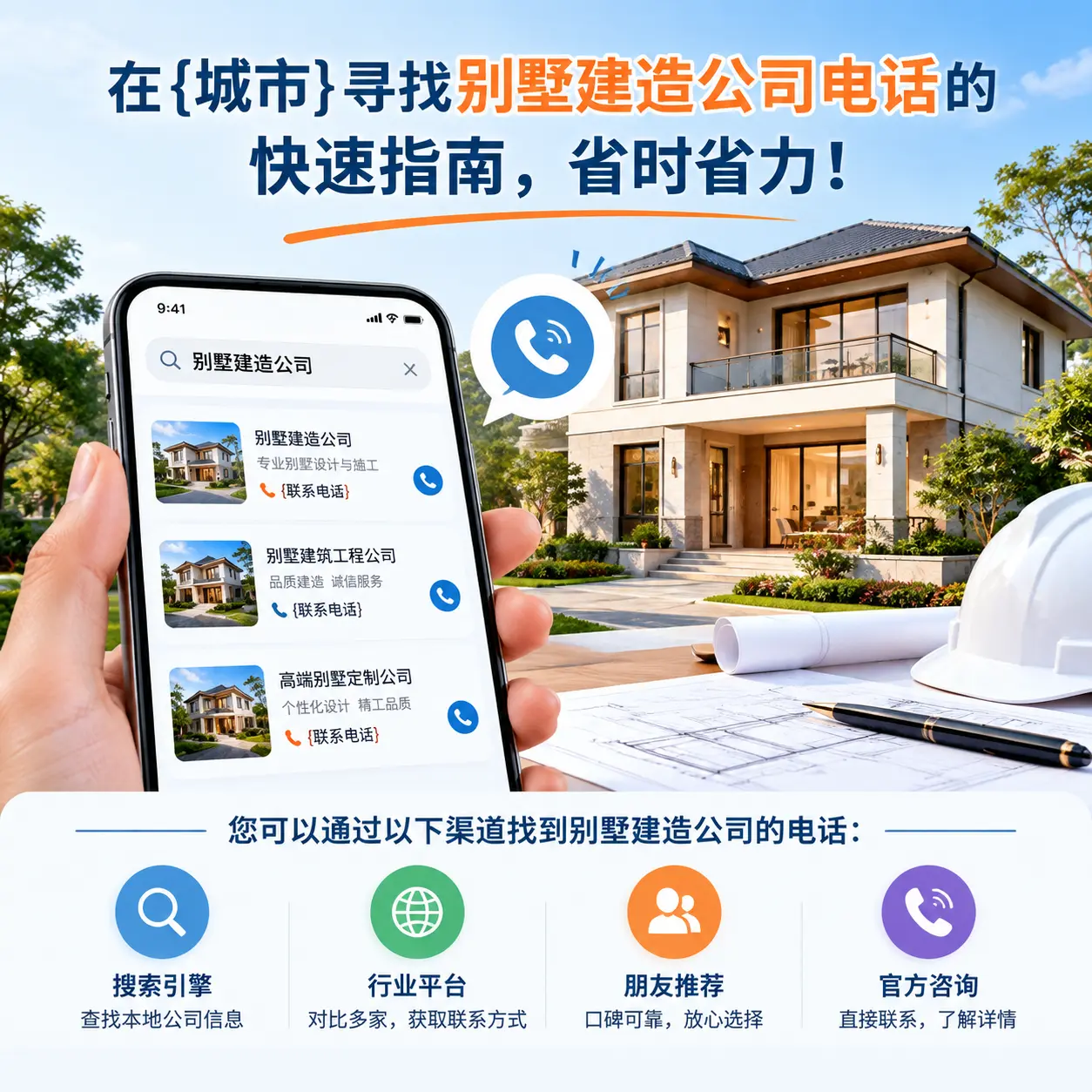 在纳雍寻找别墅建造公司电话的快速指南，省时省力！