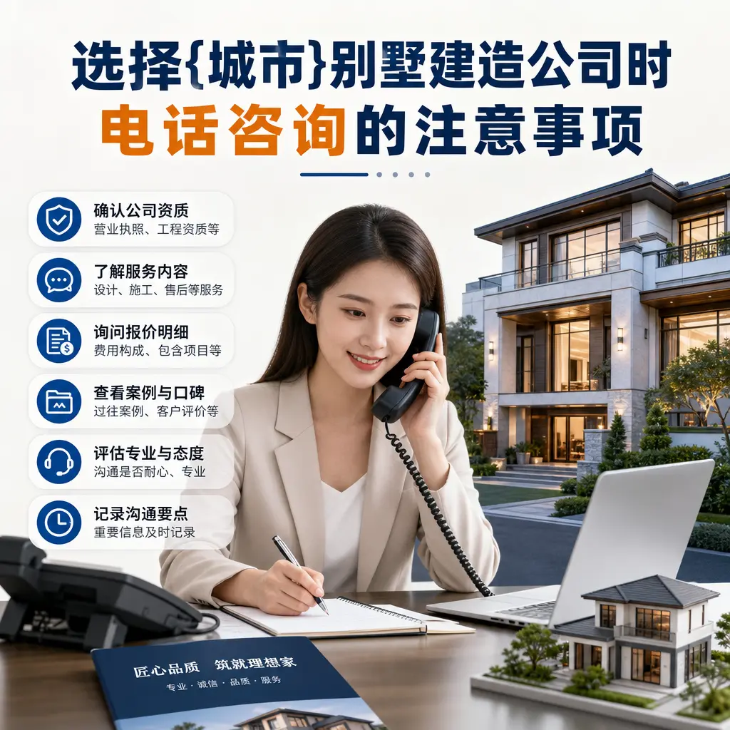 选择纳雍别墅建造公司时,电话咨询的注意事项