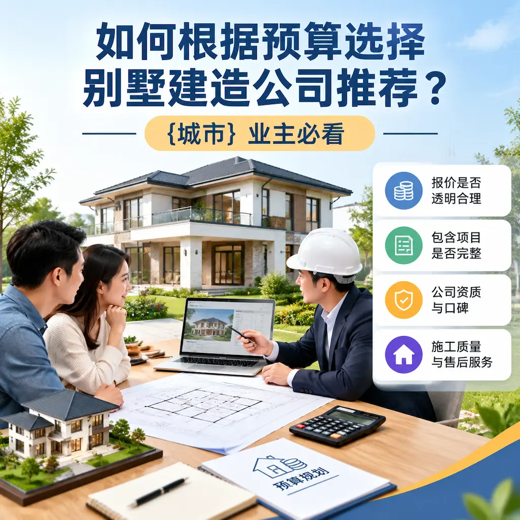 如何根据预算选择别墅建造公司推荐？ 纳雍 业主必看