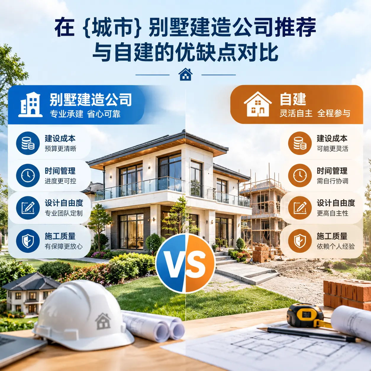 在 纳雍 别墅建造公司推荐与自建的优缺点对比